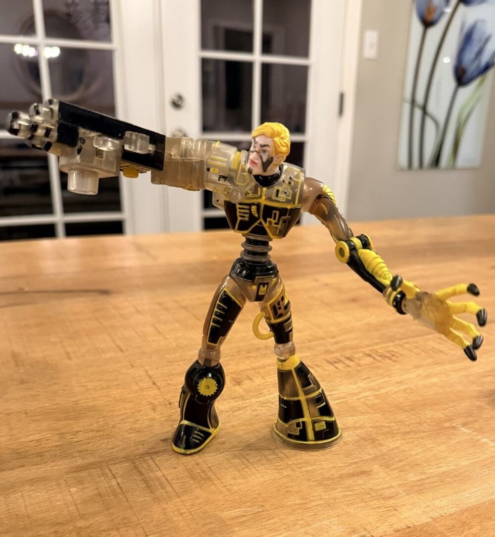 Vintage Toy Biz 1998 Marvel X-Men The New Mutants Warlock 7" Toy Action Figure